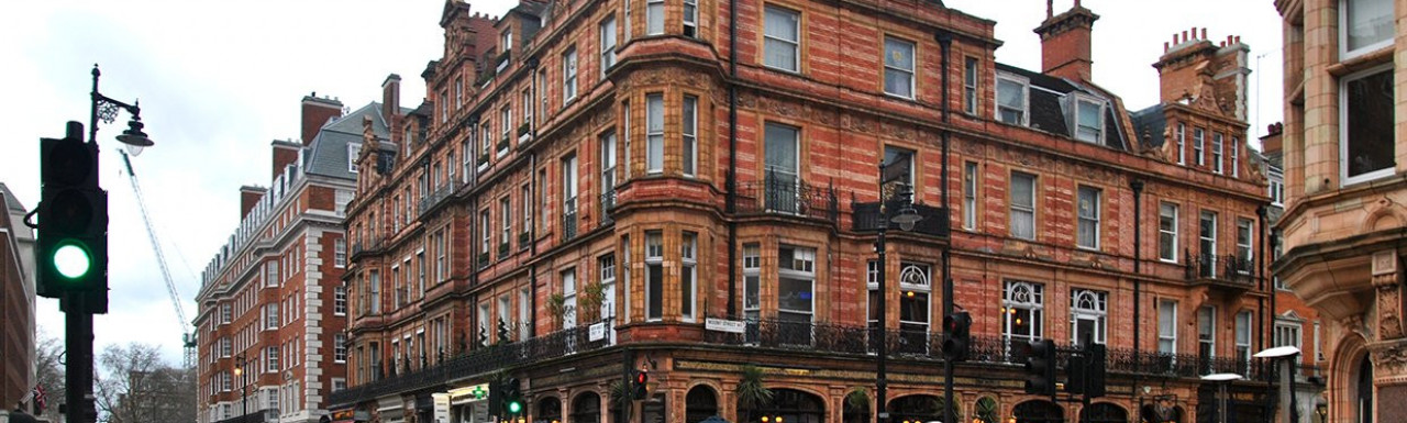 41-43 Mount Street and 34 South Audley Street in Mayfair, London W1.