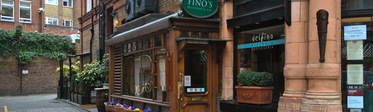 Fino's at 123 Mount Street in Mayfair, London W1.