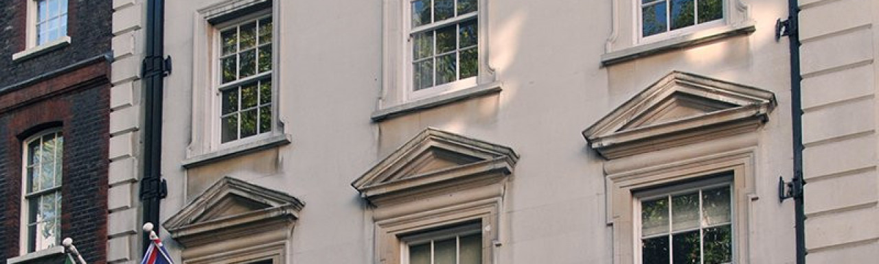 43 Upper Grosvenor Street building in Mayfair, London W1.