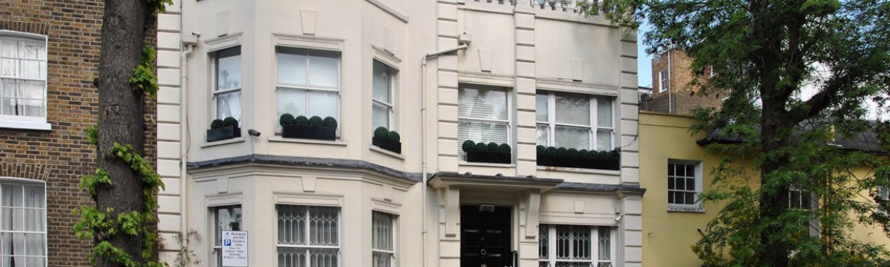 4 Clareville Grove building in London SW7.  
