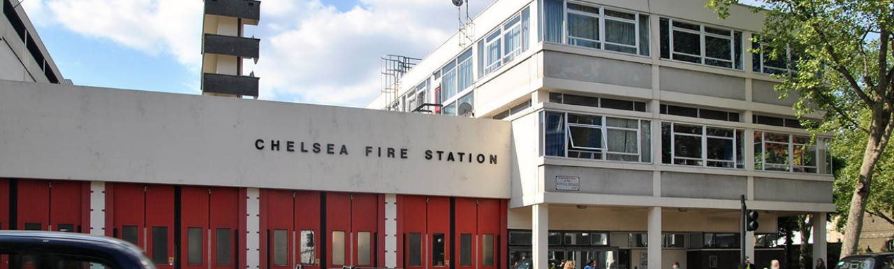 Chelsea Fire Station in Chelsea, London SW3.