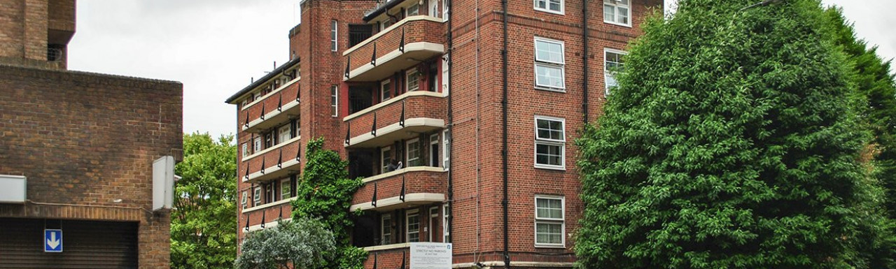 Matilda House apartment block in London E1.
