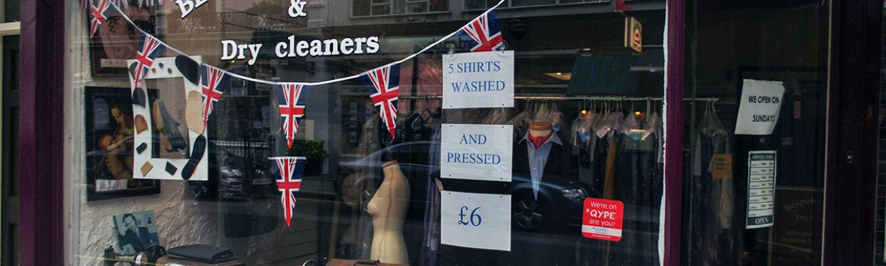 Bespoke Tailors and Dry Cleaning at 30 Craven Terrace in Bayswater, London W2.