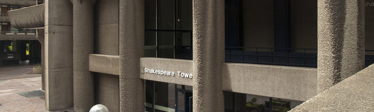 Shakespeare Tower in the Barbican Estate.