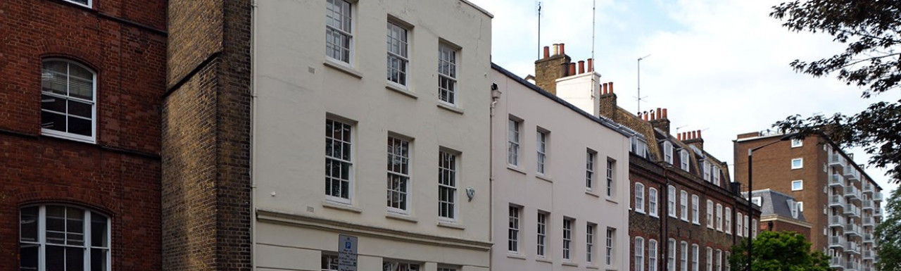 Grade II listed 174 Ebury Street in Belgravia, London SW1.