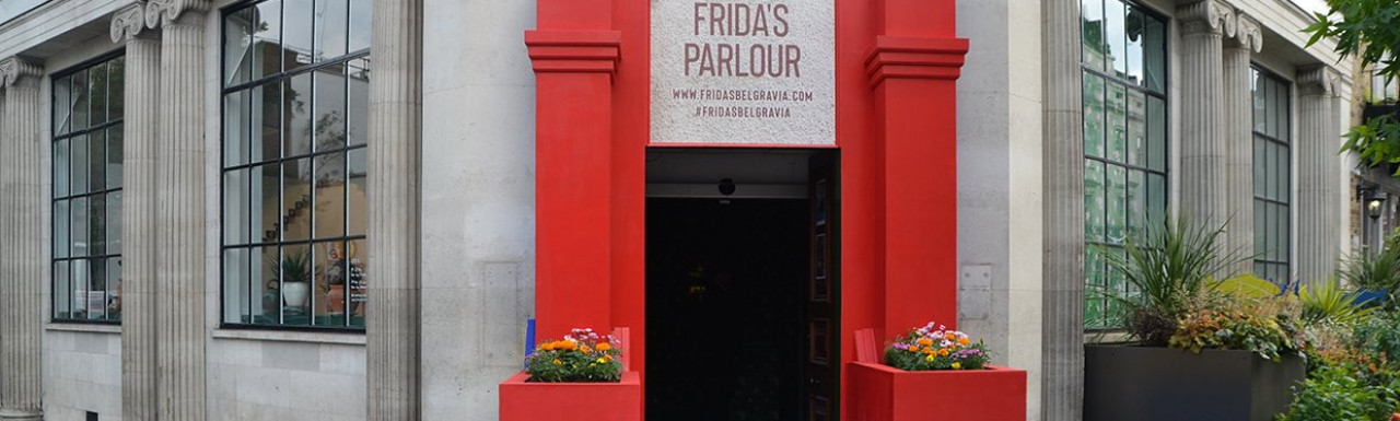 Frida's Parlour at 141 Ebury Street in May 2018