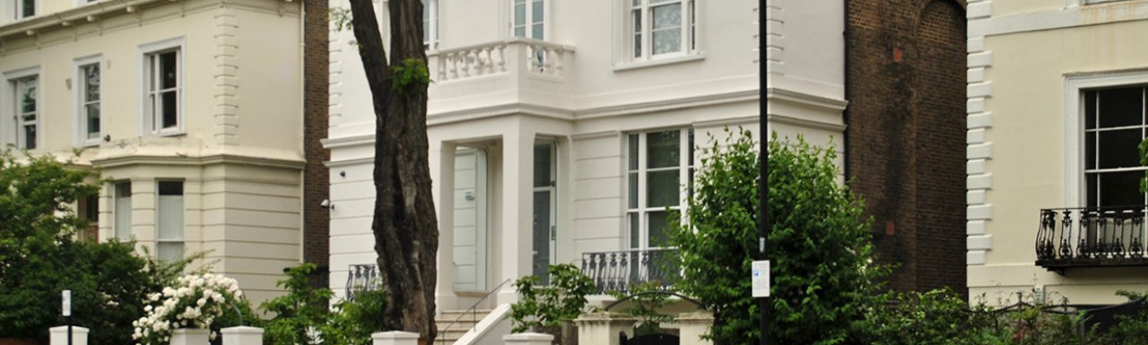18 Pembridge Villas house in Notting Hill, London W11.