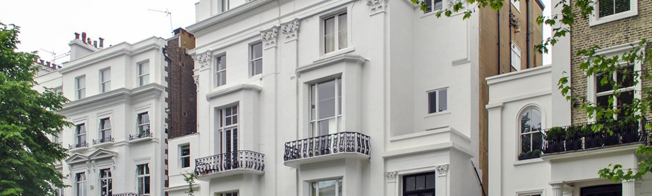 28 Pembridge Villas house in Notting Hill, London W11.