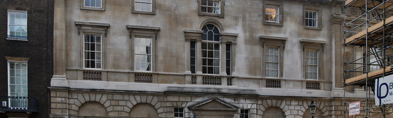 View to Spencer House from St James's Place.