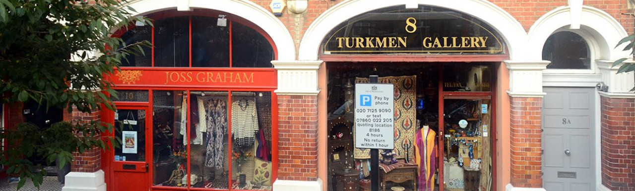 Turkmen Gallery at 8 Eccleston Street