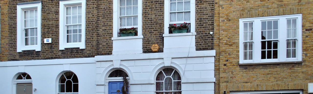 24 St Luke's Street building in Chelsea, London SW3.