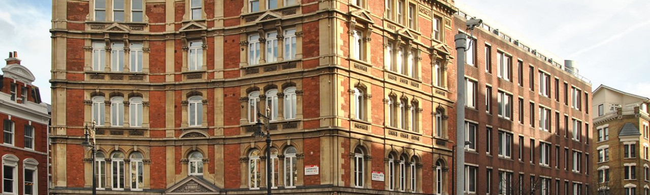 1 Cambridge Circus building in London WC2.
