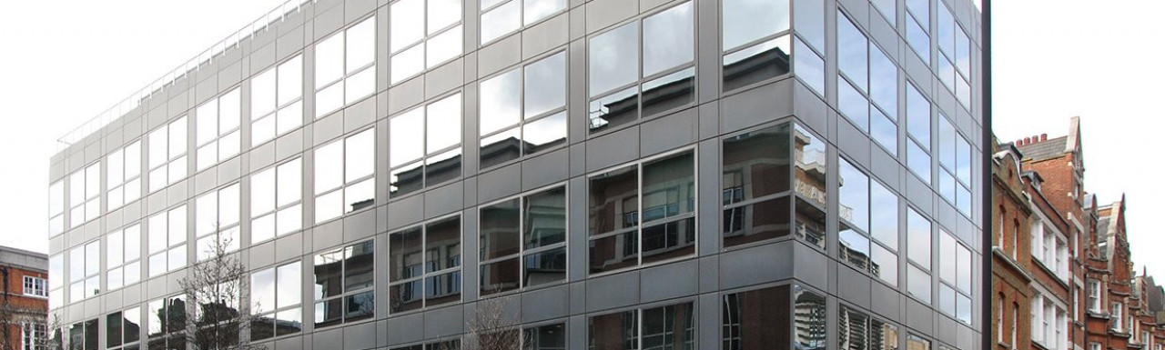 95 New Cavendish Street office building in Fitzrovia, London W1.