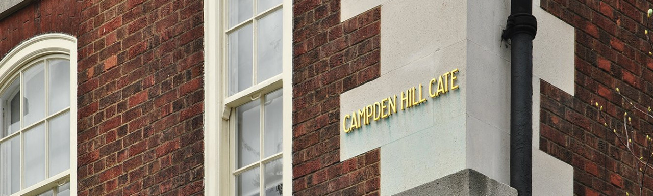 Campden Hill Gate apartment block.