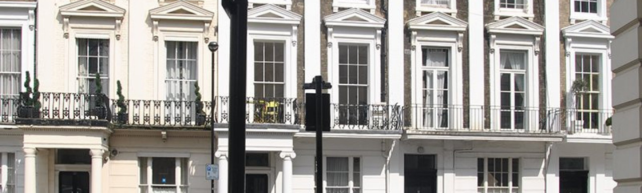 12 Devonshire Terrace building in Bayswater, London W2.