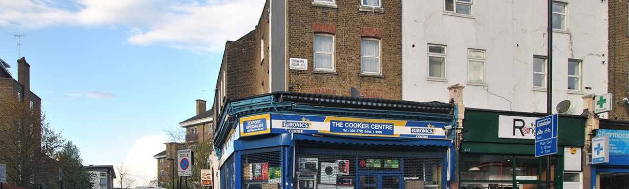 Euronics at 420 Edgware Road in 2013.