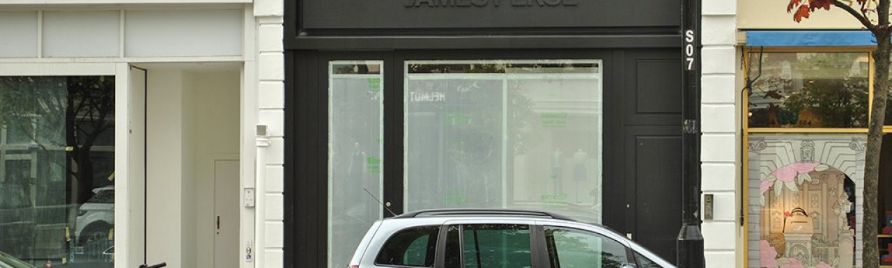 James Perse at 216 Westbourne Grove in 2012.