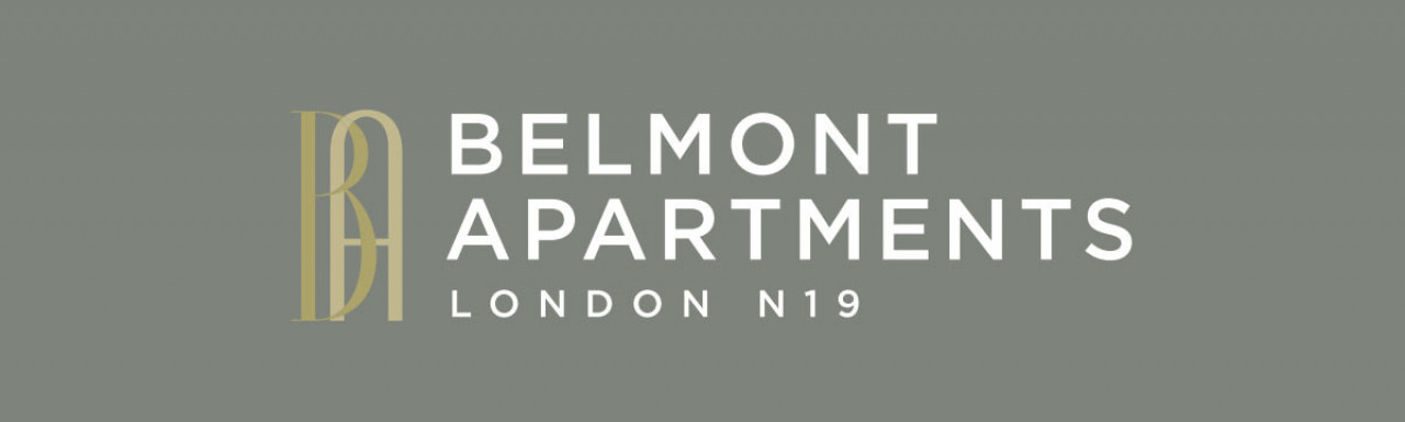 Belmont Apartments development logo.