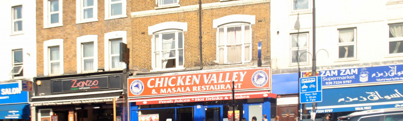 Chicken Valley and Masala Restaurant at 338-340 Edgware Road