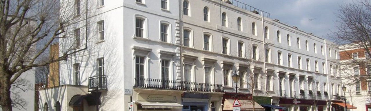 34 Clifton Road terraced house in London W9.