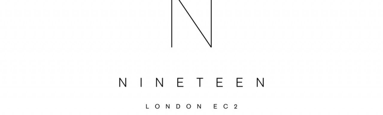 Nineteen office building logo.