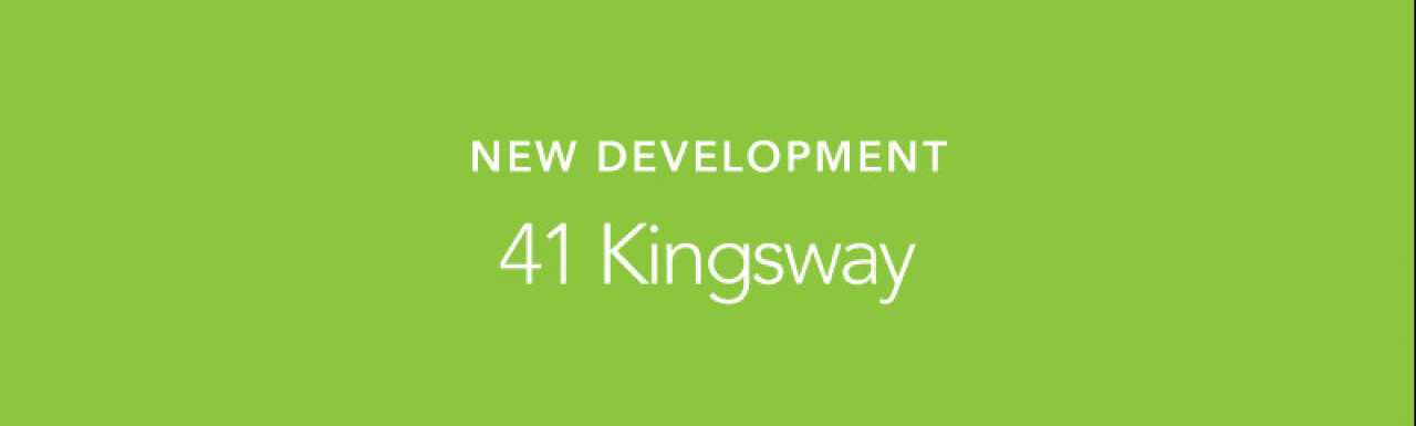 41 Kingsway development in London WC2.