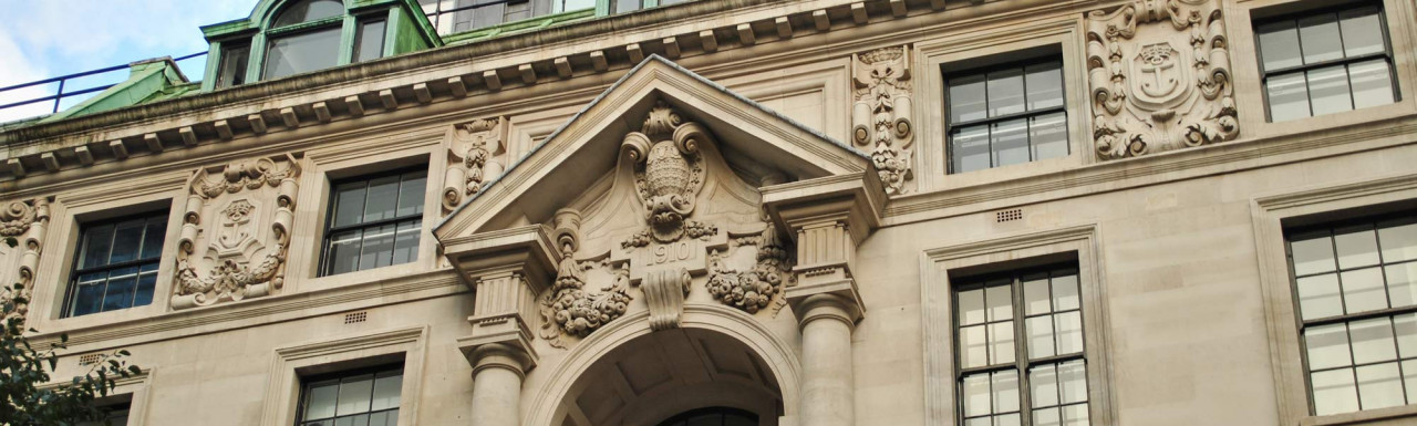 Detail of 1-6 Royal Exchange Buildings