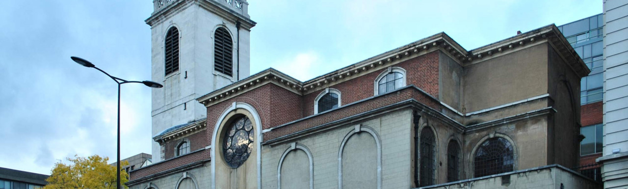 St James Garlickhythe church in the City of London EC4.