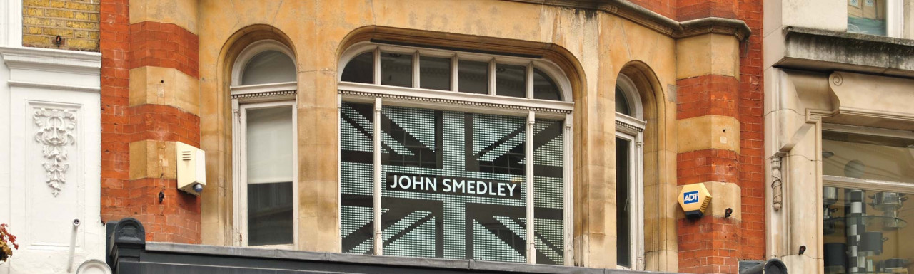 John Smedley at 24 Brook Street in Mayfair, London W1.