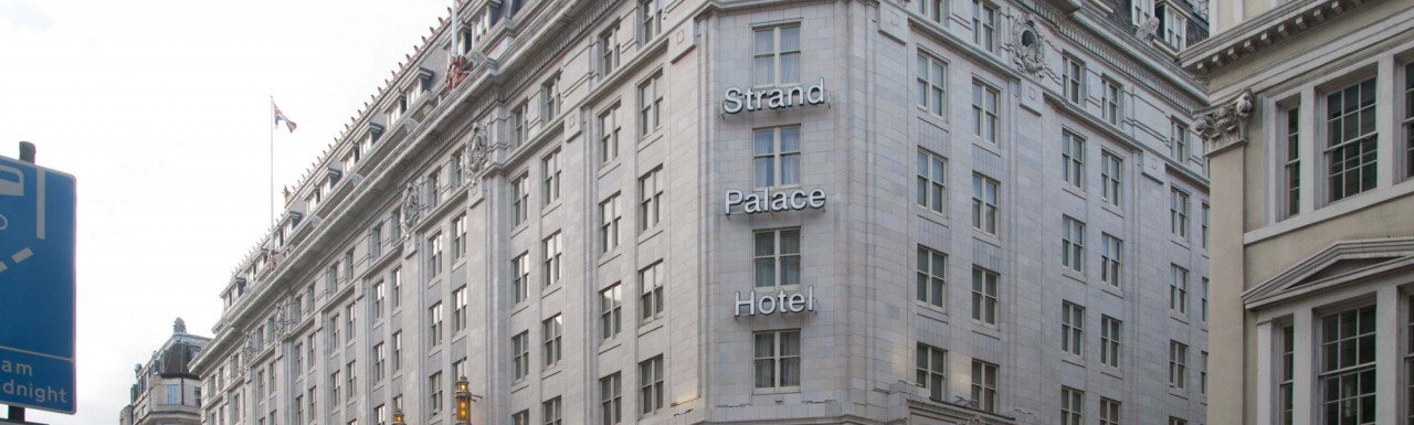 Strand Palace Hotel at 372 Strand in London WC2.