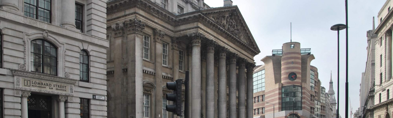 1 Lombard Street, Mansion House and 1 Poultry