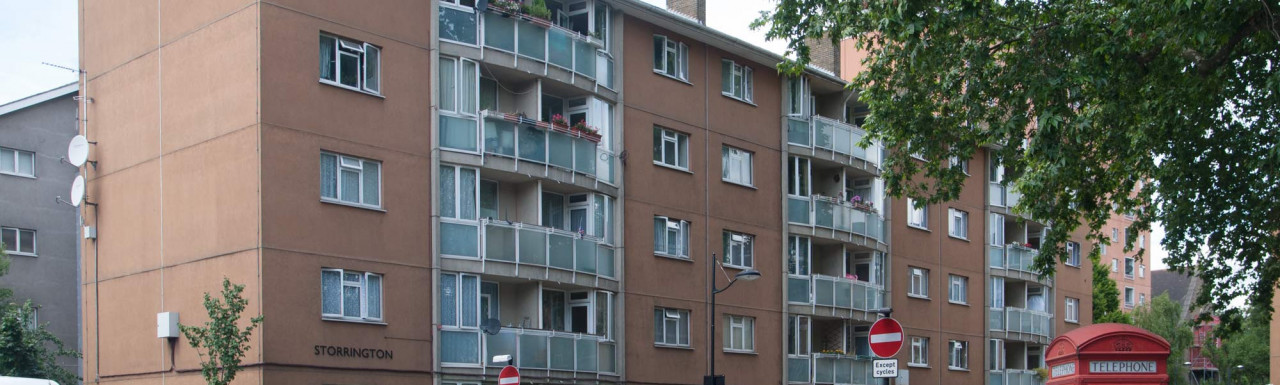 Storrington apartments overlooking Regent Square in London WC1.