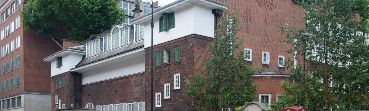 Mary Ward House in Tavistock Place, London WC1.