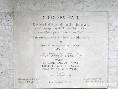 Girdlers Hall