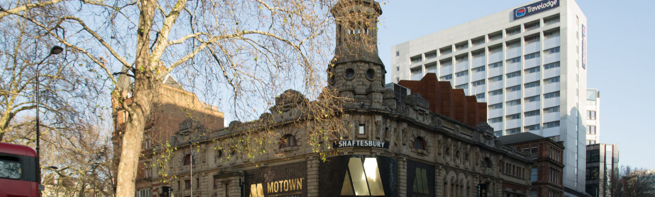 Motown The Musical playing at The Shaftesbury Theatre in January 2019.