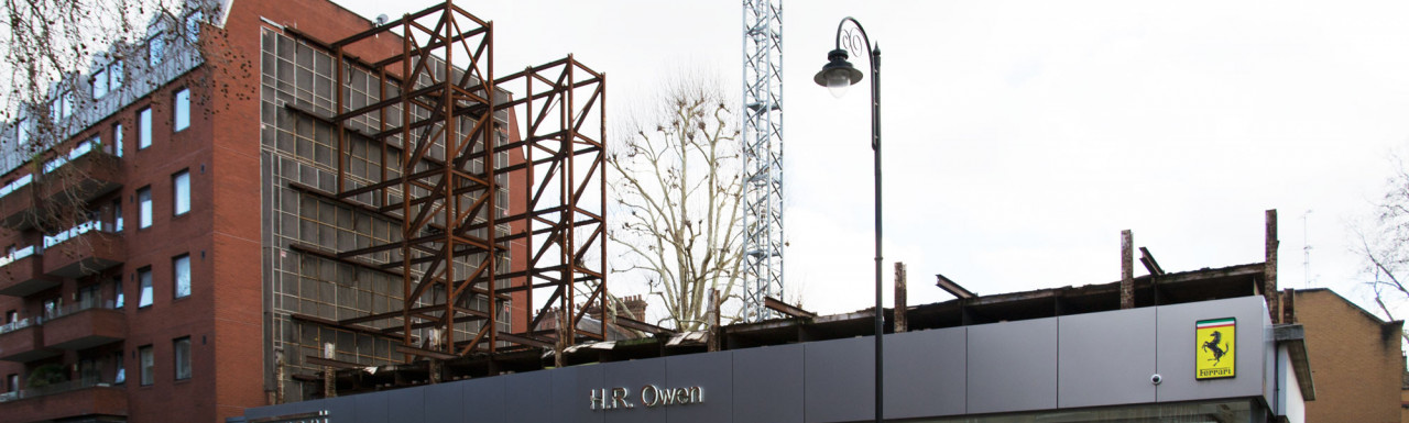The Glen development on Old Brompton Road in February 2019.
