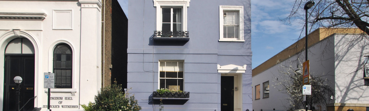 13 Monmouth Road house in Bayswater, London W2.