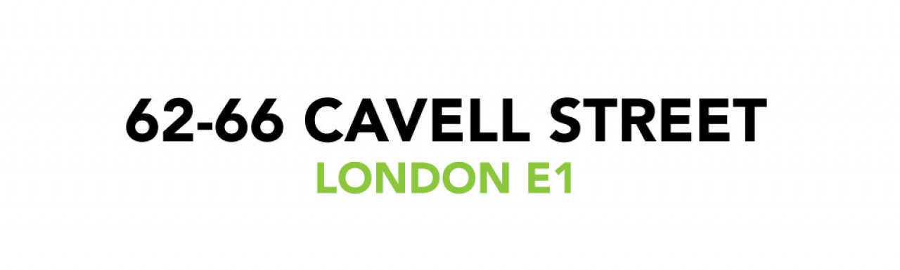 62-66 Cavell Street, London E1.