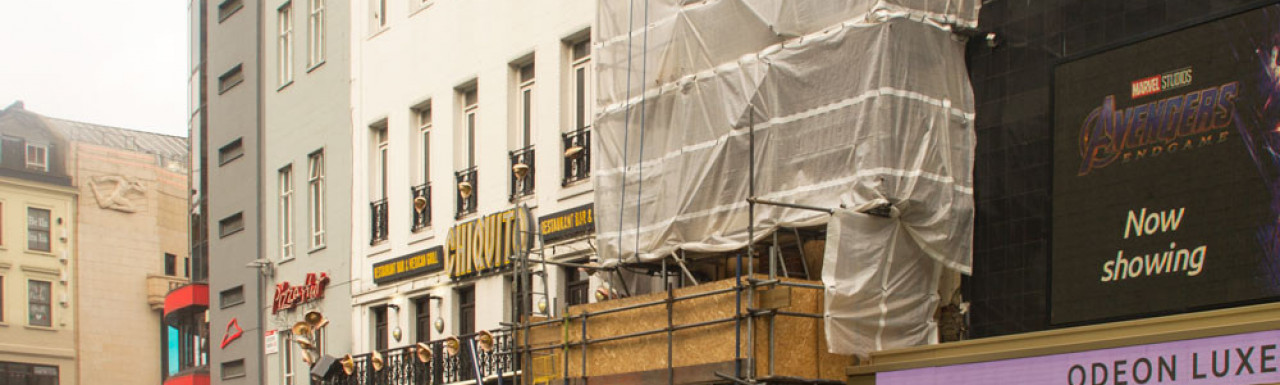 22 Leicester Square development in May 2019.