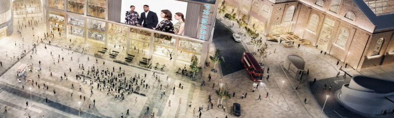 CGI of Exhibition London music venue and event space in White City, London W12.