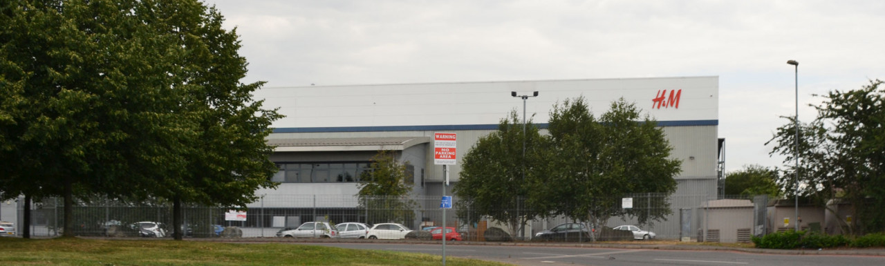 H&M warehouse at 13 Main Drive in North Wembley, London HA9.