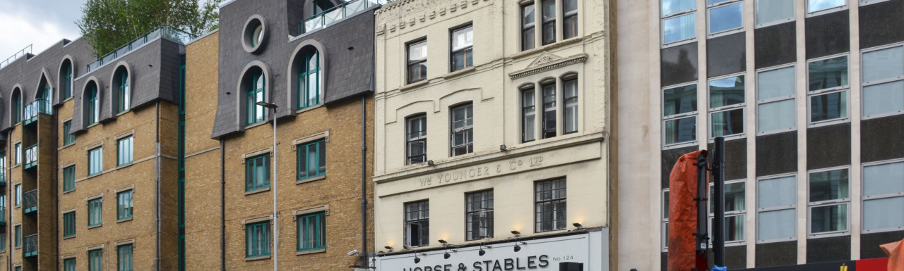 Horse & Stables at 122-124 Westminster Bridge Road, London SE1.