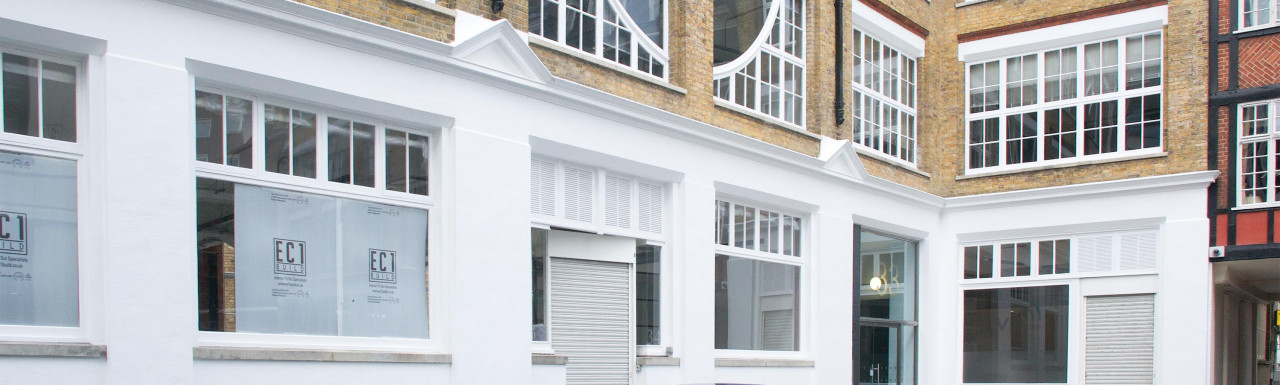 EC1 Build fit out at 32-33 Gresse Street offices in Fitzrovia, London W1.