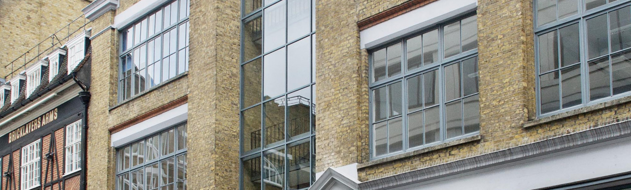 30 Gresse Street building in Fitzrovia, London W1.
