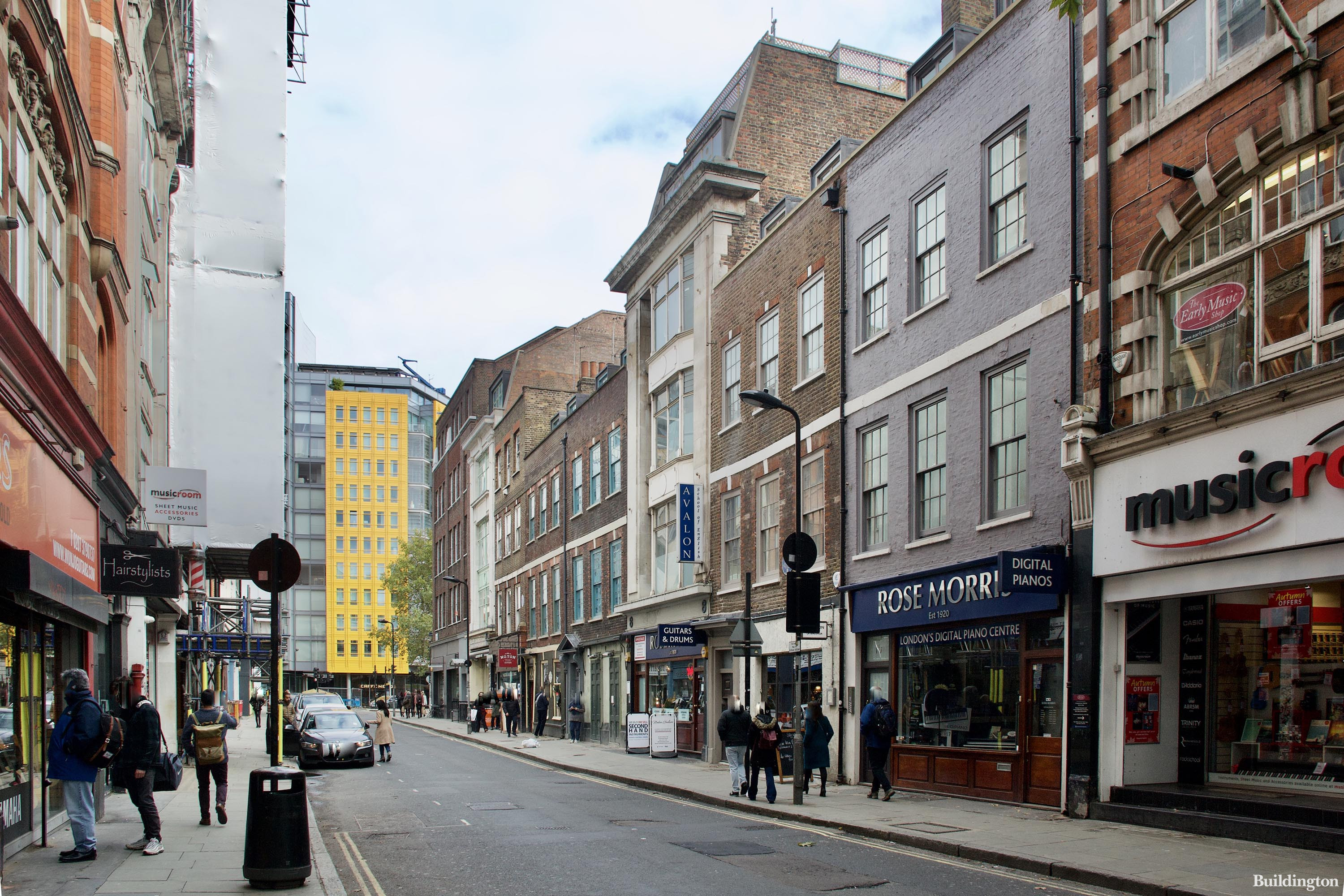 10 Denmark Street - Building - London WC2H