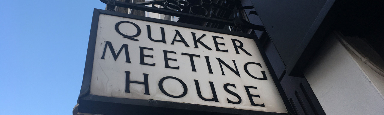 Quaker Meeting House at 52 St Martin's Lane in London WC2.