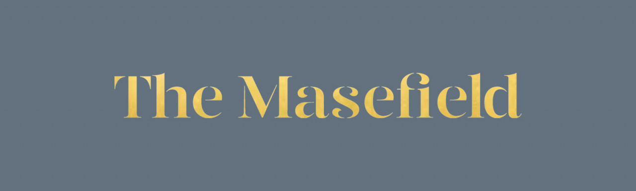 Logo of The Masefield development in Maida Vale, London W9.