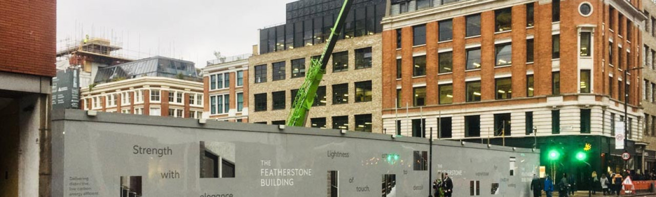 Featherstone Building development on City Road, London EC1.