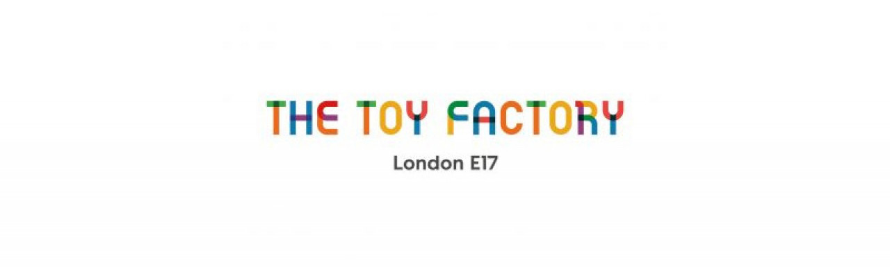 The Toy Factory development logo. New homes and workspaces from Catalyst Housing and Nu Living in Waltham Forest, London E17.  