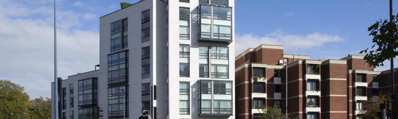 205 Holland Park Avenue apartment building in London W11.